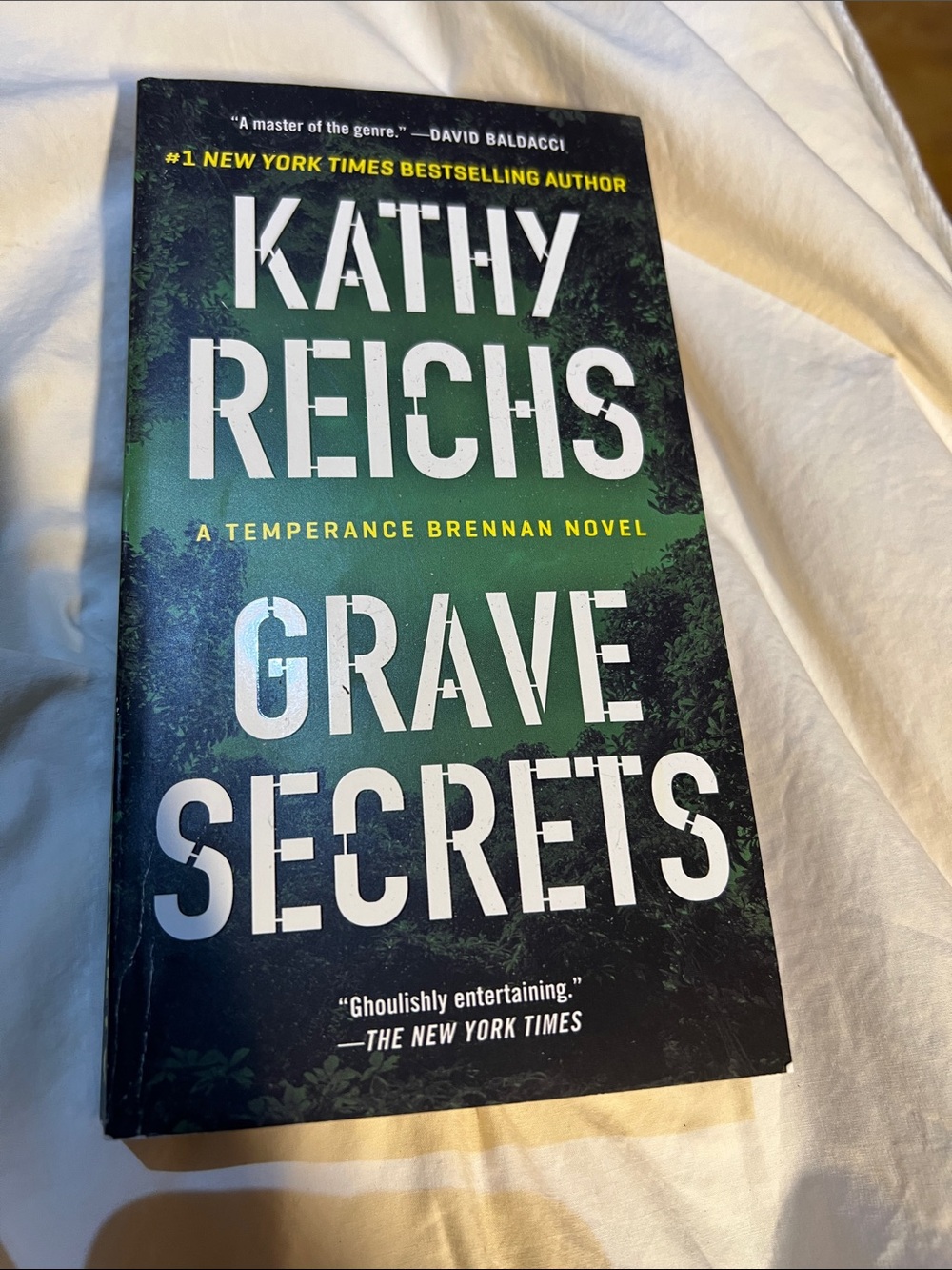 Grave Secrets by - Green Paperback Mystery Novel